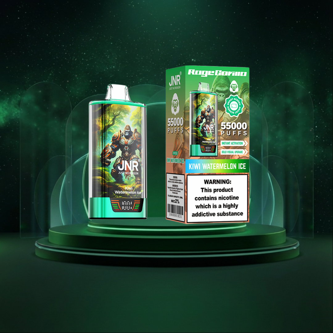 JNR - RageGorilla - 55K - Polska - Jednorazówki - E papieros - Kiwi Watermelon Ice - 55000 Buchów